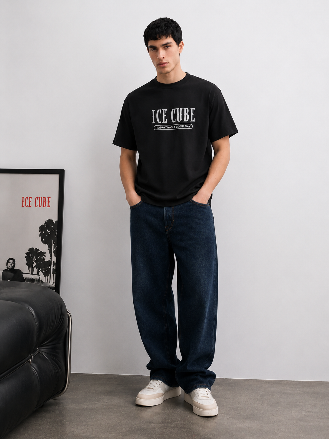 ICE CUBE — Oversized fit.